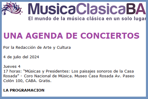 MUSICA CLASICA 